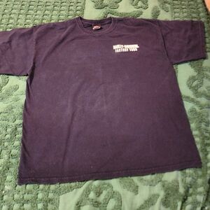 Vintage Harley-Davidson Black Men's T-Shirt